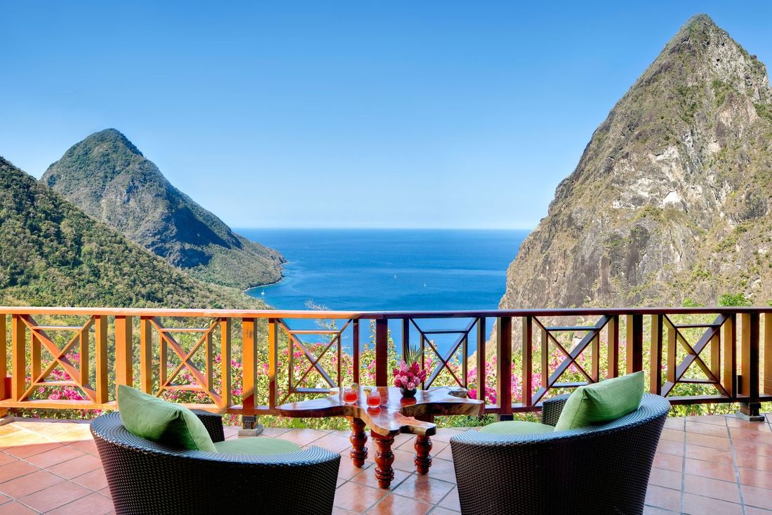 Ladera Resort Romantic St Lucia Resorts St Lucia Luxury Resorts